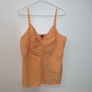 Womens old navy orange tank top size L